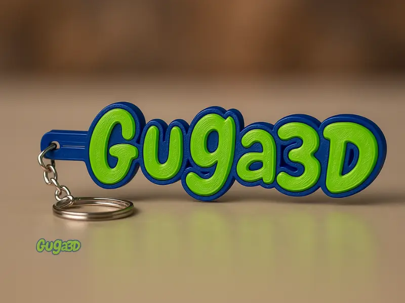Chaveiro Guga3d